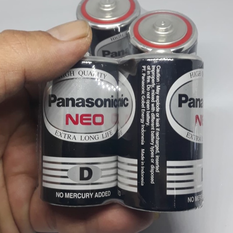 Jual Baterai Panasonic Neo D Batre Besar Size D Extra Long Life R Shopee Indonesia