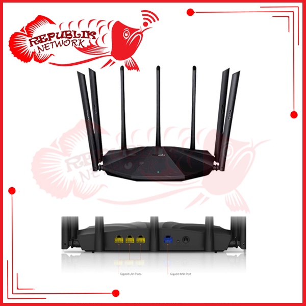 Jual Tenda Ac23 Router Wifi Dual Band Gigabit Ac2100 Shopee Indonesia 