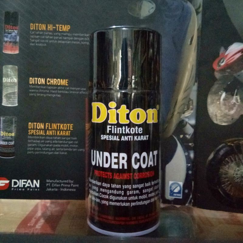 Jual Diton Chrome Krom Hi Temp Black Silver Bronze Ml Flinkote