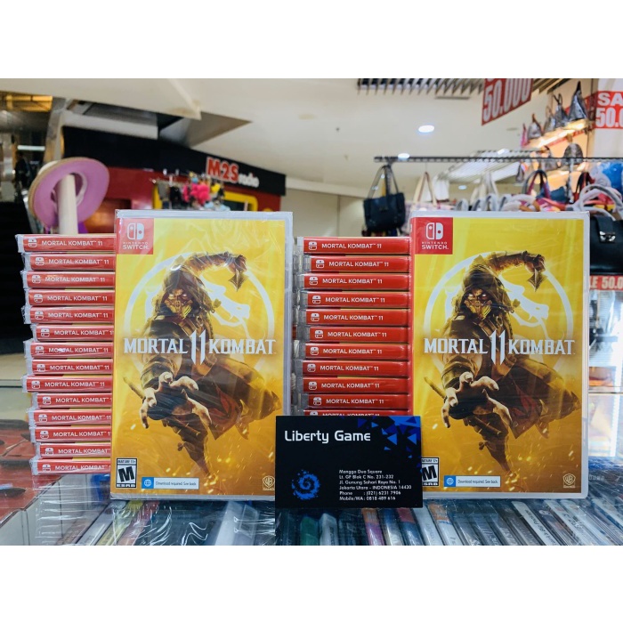 Jual (READY) Nintendo Switch Mortal Kombat 11 ( Reg USA / English ...