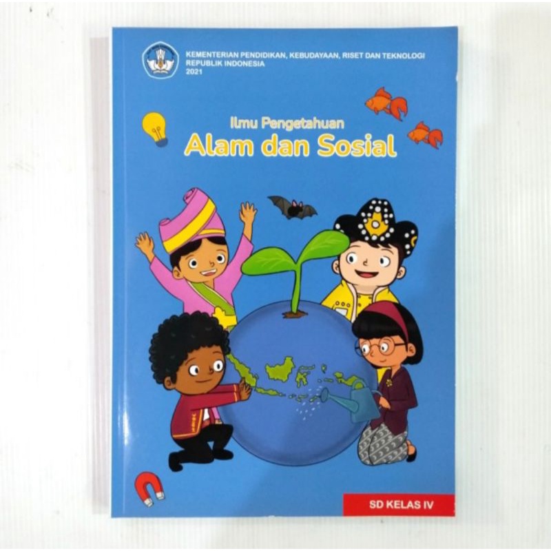 Jual Buku Ilmu Pengetahuan Alam Dan Sosial Kelas 4 SD K-Merdeka ...