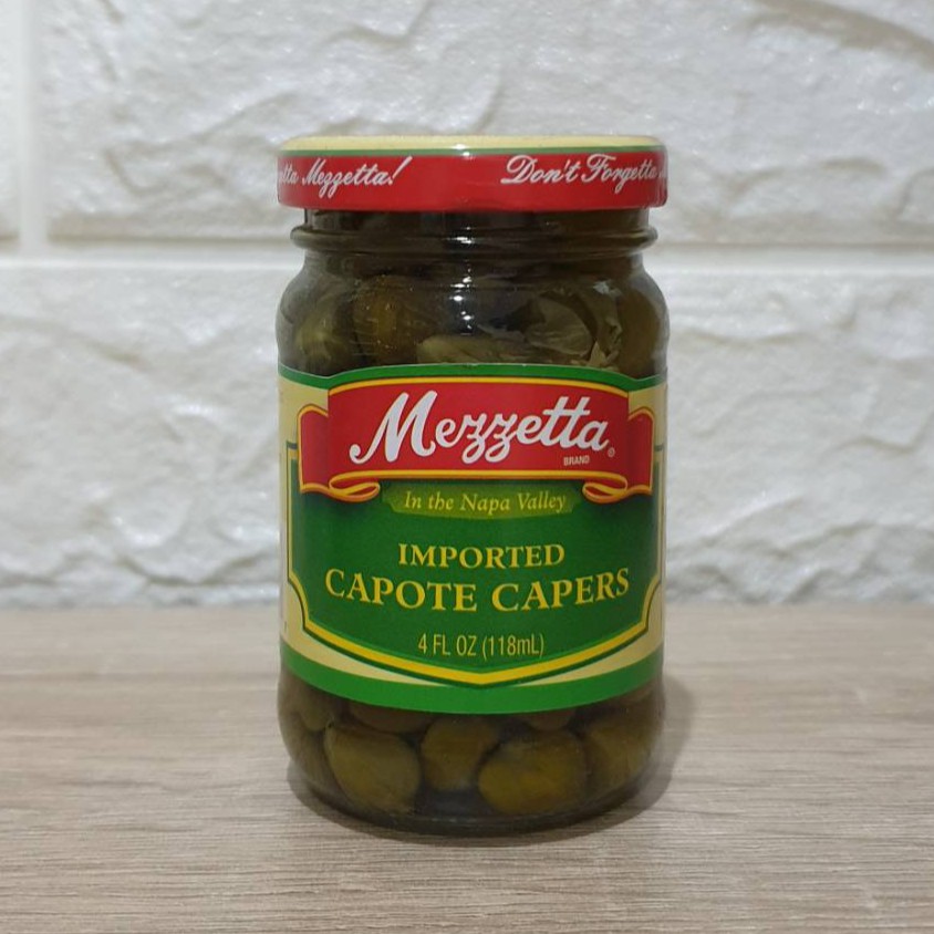 Jual Mezzetta Capote Capers 118ml Shopee Indonesia