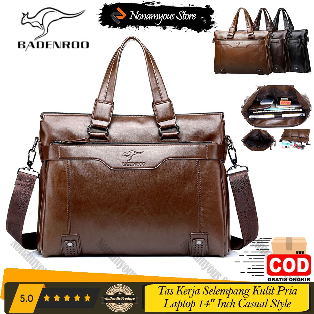 Badenroo men's best sale leather laptop