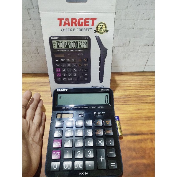 Jual Kalkulator / Calculator Target HX-14 digits | Shopee Indonesia