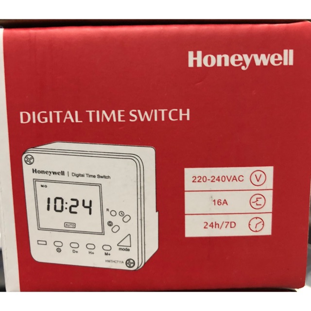 Jual Honeywell Digital Time Switch/Timer Digital 16A 24H/7D 220240V AC