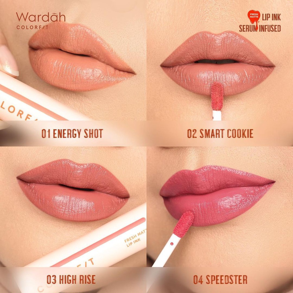 Jual Wardah Colorfit Fresh Matte Lip Ink 4gr | Shopee Indonesia