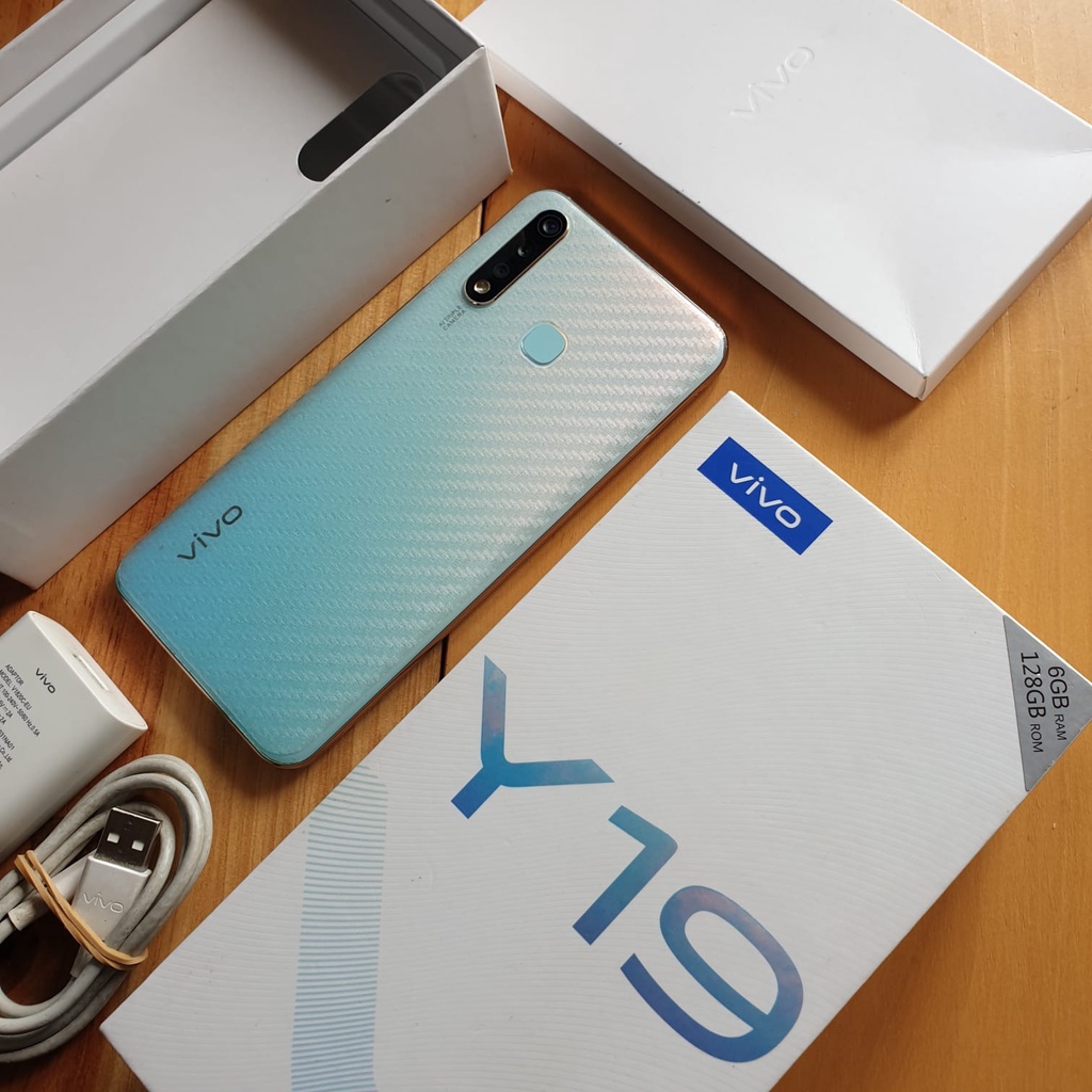 Jual VIVO Y19 SECOND 6/128GB HANDPHONE SECOND HP SEKEN HP BEKAS HP