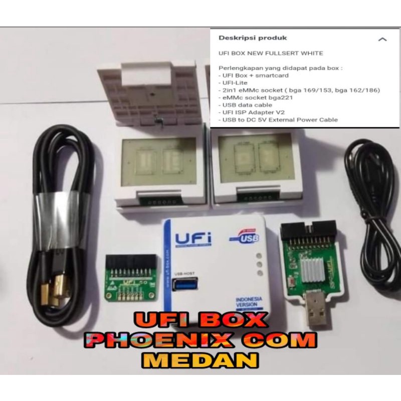 Jual Ufi Box New Edition Ufi Box Sofware Emmc Ufi Box Set New Edition