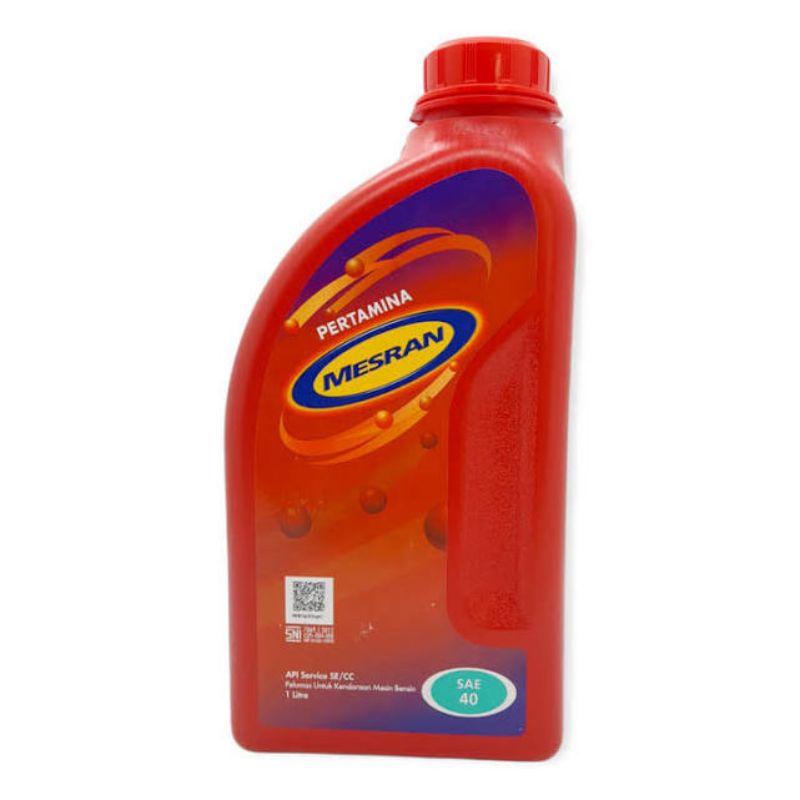 Jual Oli Mesran SAE 40 1L Pertmaina Original Resmi | Shopee Indonesia