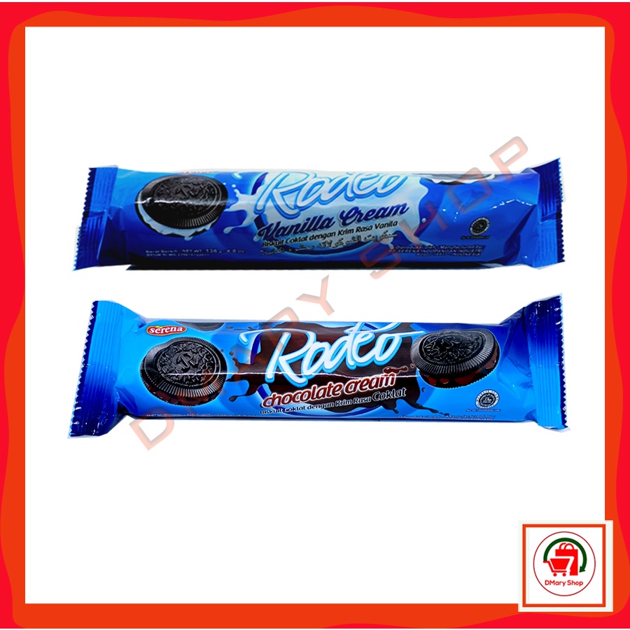 Jual Serena Rodeo Biskuit Coklat dan Vanila 138Gram | Shopee Indonesia
