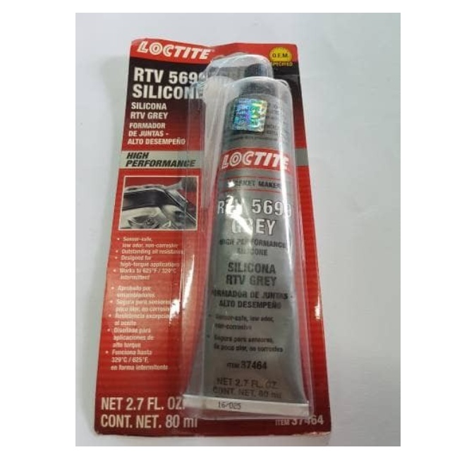 Jual LEM LOCTITE GREY SILICONE ORIGINAL RTV 5699 HIGH PERFORMANCE ...