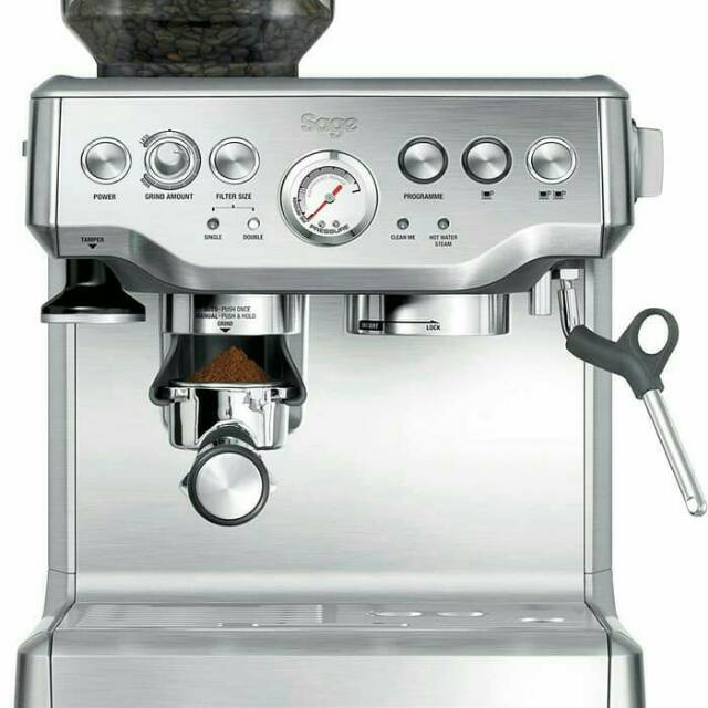 Jual Mesin Kopi Sage BES875UK Barista Express w/ Temp Control Milk Jug