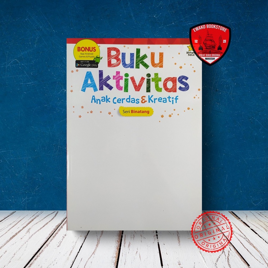 Jual BUKU AKTIVITAS ANAK CERDAS & KREATIF: SERI BINATANG | Shopee Indonesia