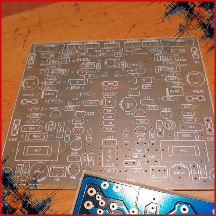 Jual PCB Power Amplifier AXL Mono Bahan fiber | Shopee Indonesia