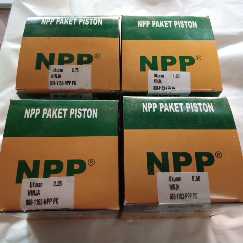Jual Paket piston kit Ring seher Ninja 2T tak Ninja OS STD 25,50,75,100 ...