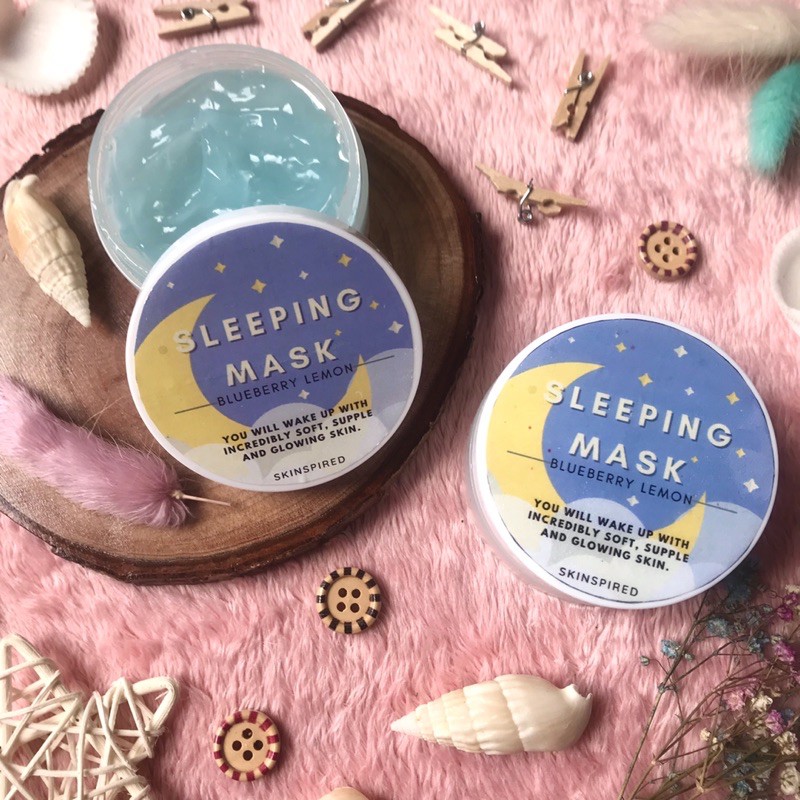 Jual Sleeping Mask by Skinspired untuk wajah kusam flek hitam anti