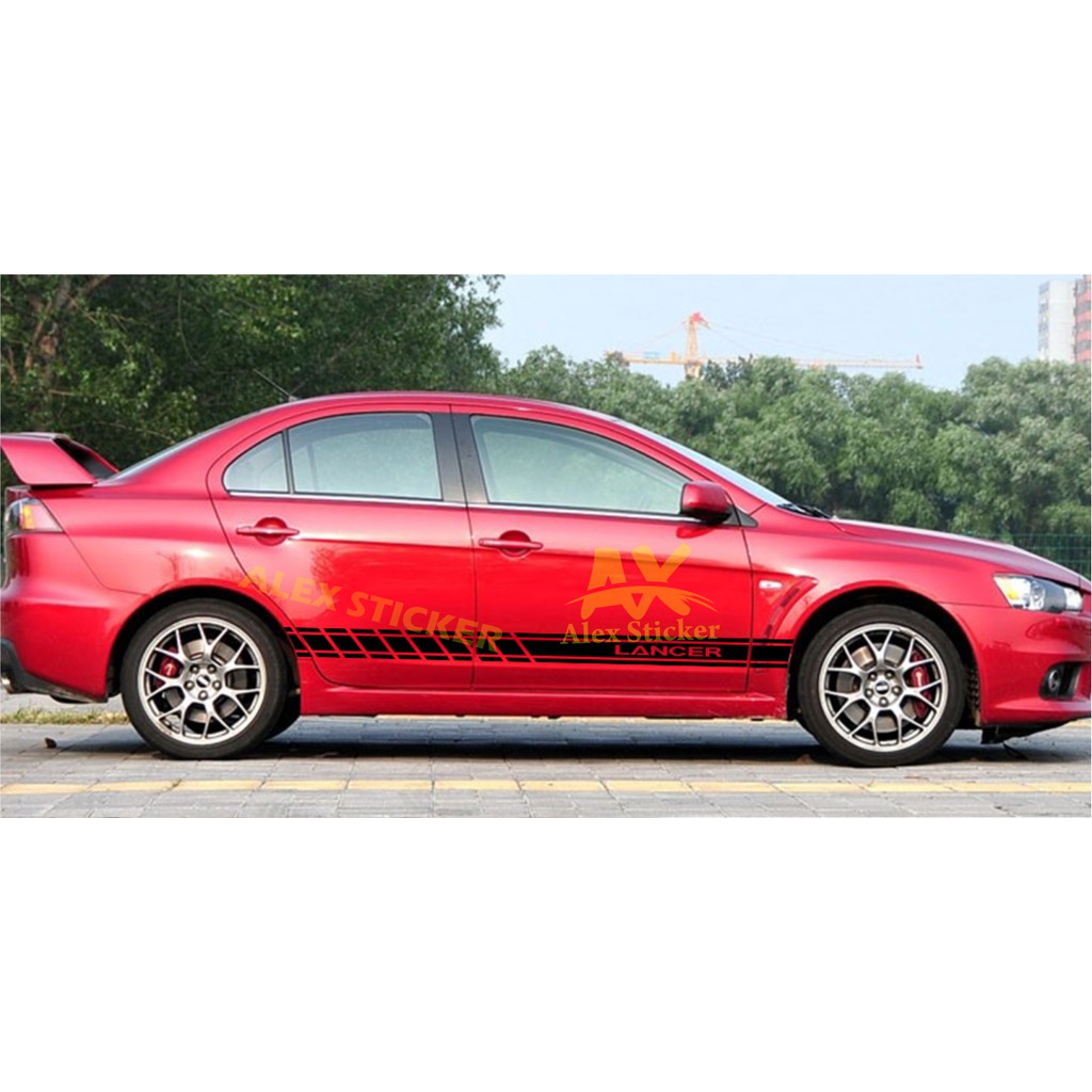 Jual STIKER LANCER STICKER MOBIL HONDA LANCER CUTING STIKER LIST BODI