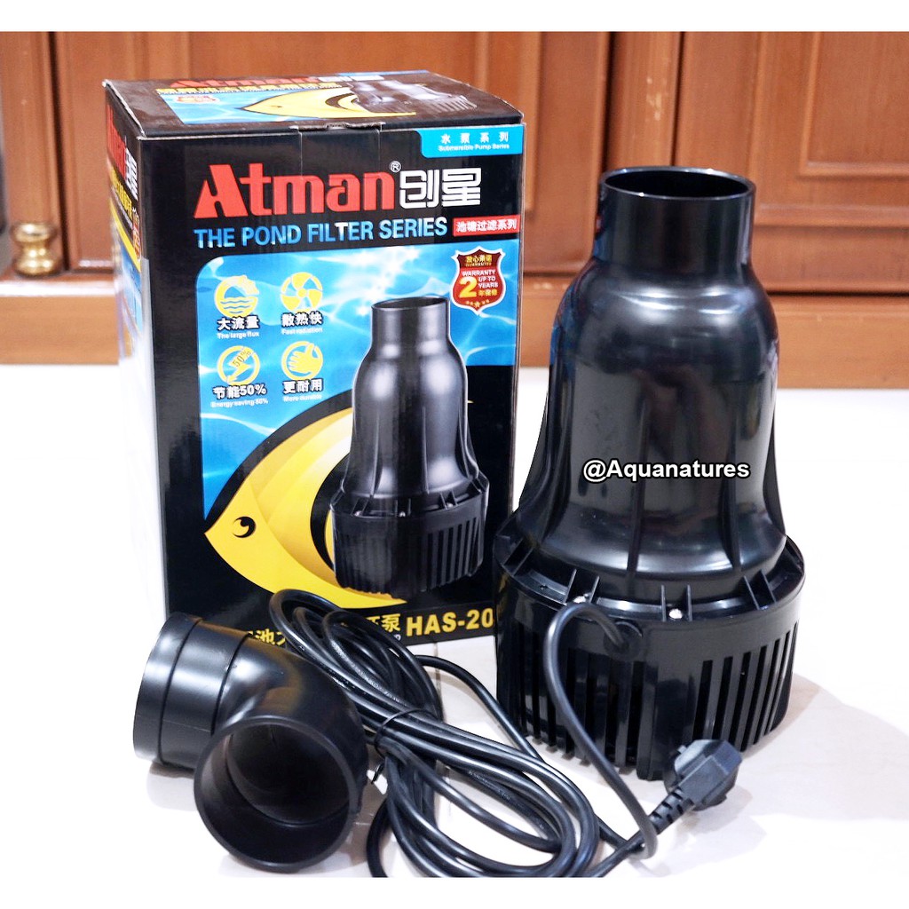 Jual Pompa Kolam ATMAN HA-20 Original | Shopee Indonesia
