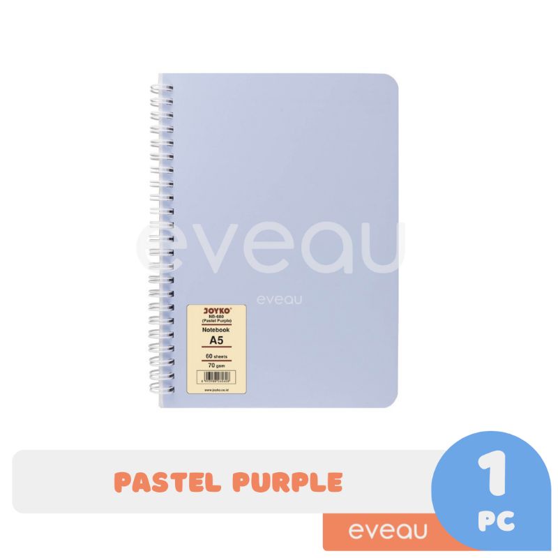 Jual Notebook A5 60 Lembar Cover Pastel Ruled Garis Ketebalan Kertas 70 ...