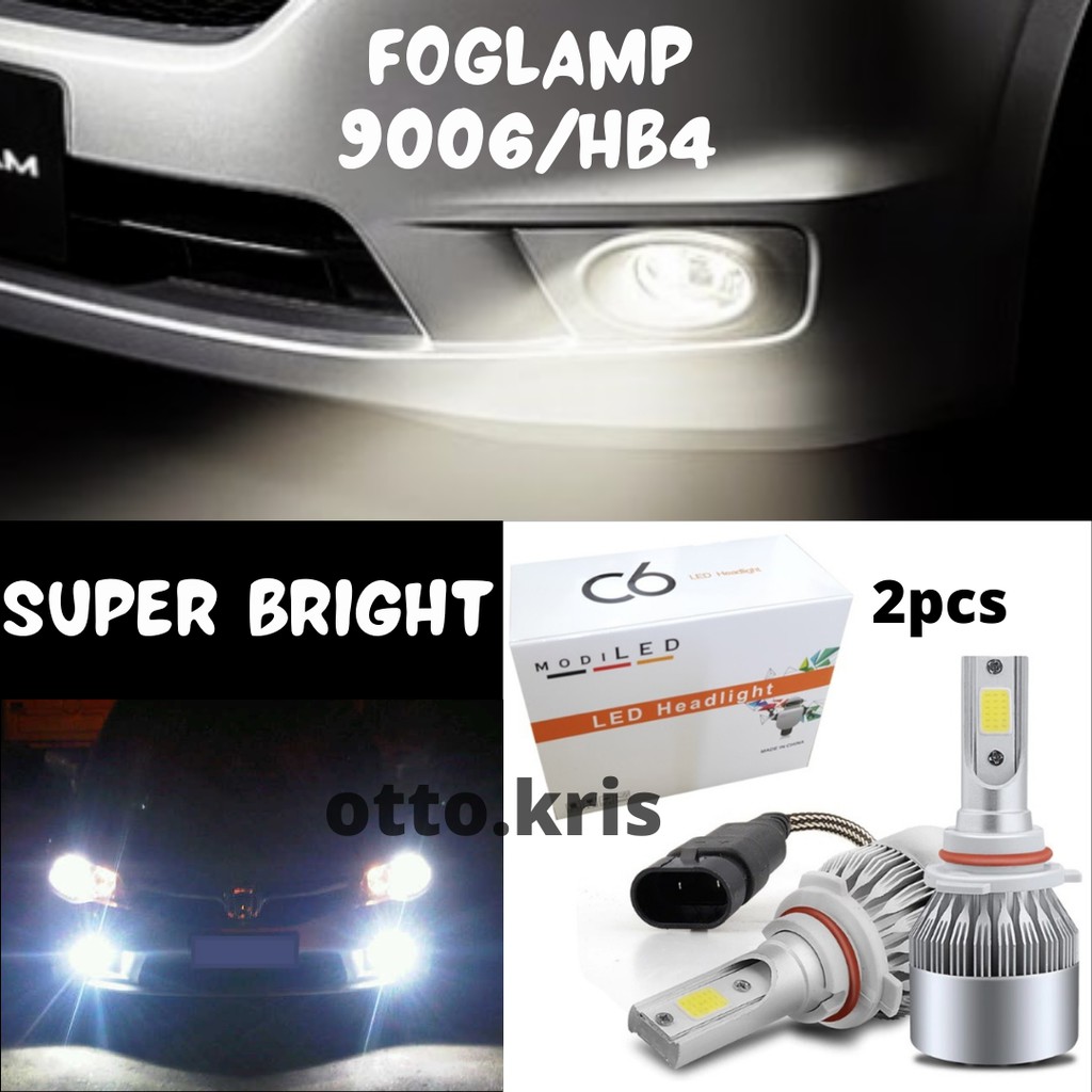 Jual Lampu LED C6 HB4 Untuk Foglamp Atau Lampu Kabut Mobil SUPER BRIGHT ...