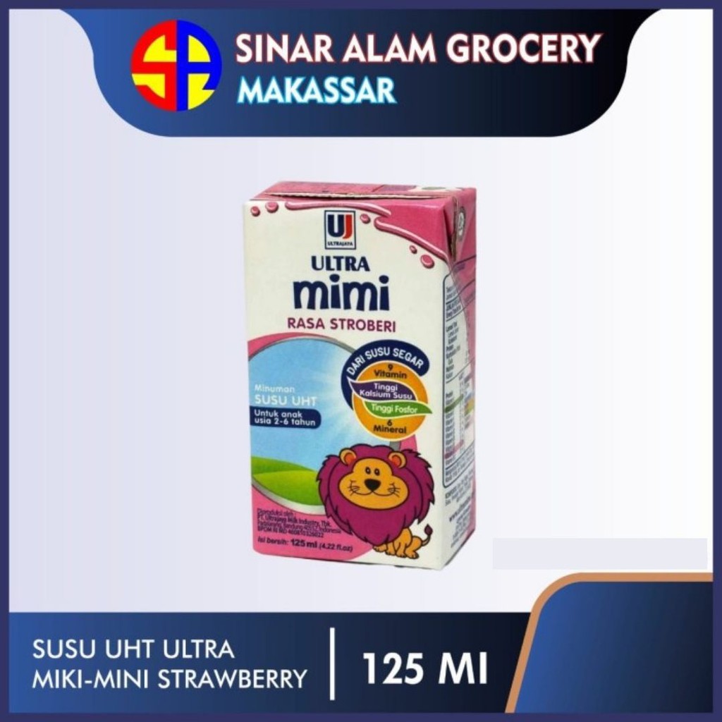 Jual SUSU UHT ULTRA 125ML MIKI-MINI | Shopee Indonesia