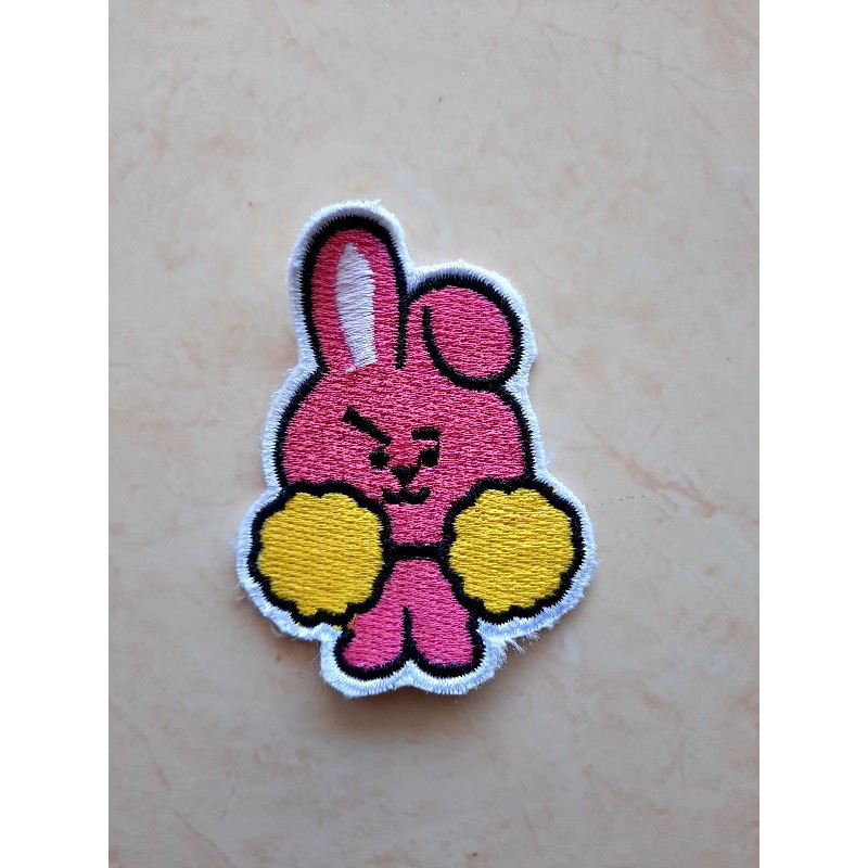 Jual Bordir Patch Emblem Bts 21, Chimmy, Chooky, Mang, Tata, Rj, Van ...