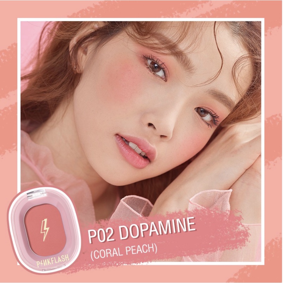 Jual PINKFLASH PINK FLASH Soft Pigment Blush (F01) | Shopee Indonesia