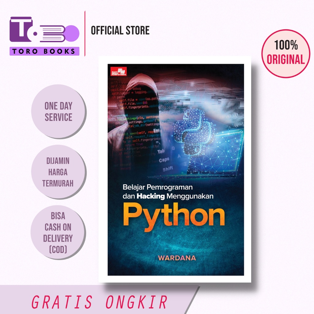 Jual Belajar Pemrograman Dan Hacking Menggunakan Python | Shopee Indonesia