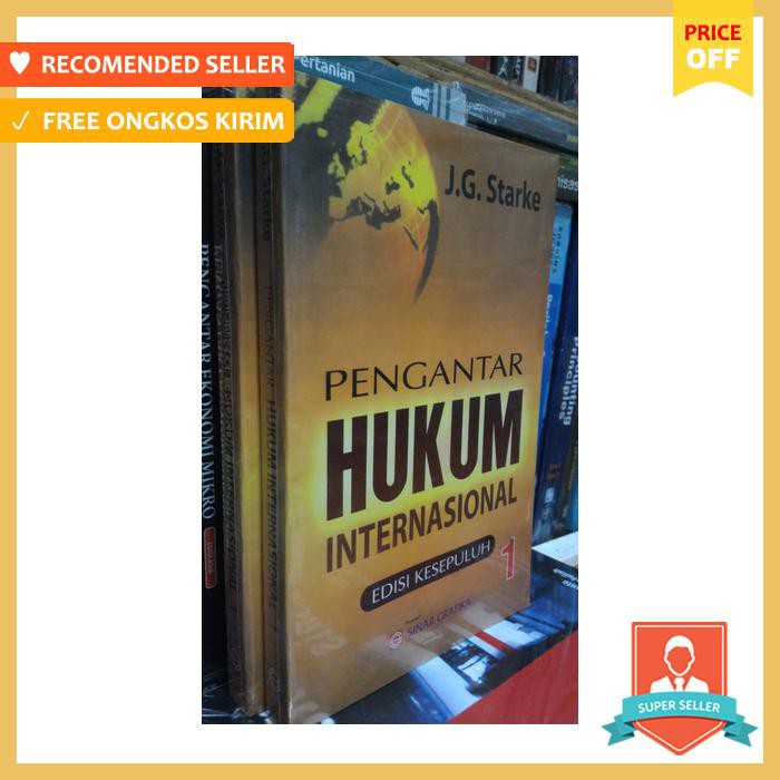 Jual BUKU PENGANTAR HUKUM INTERNASIONAL JILID SATU BY STARKE | Shopee ...