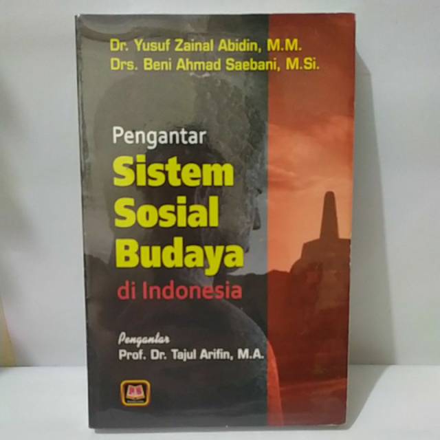 Jual Buku Pengantar Sistem Sosial Budaya Di Indonesia Ori Shopee