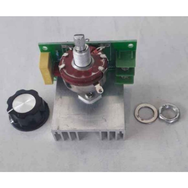 Jual Dimmer 4000 watt pengatur kecepatan gerinda bor ac pemanas