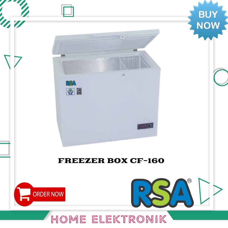 Jual CHEST FREEZER BOX RSA CF-160 LITER | Shopee Indonesia
