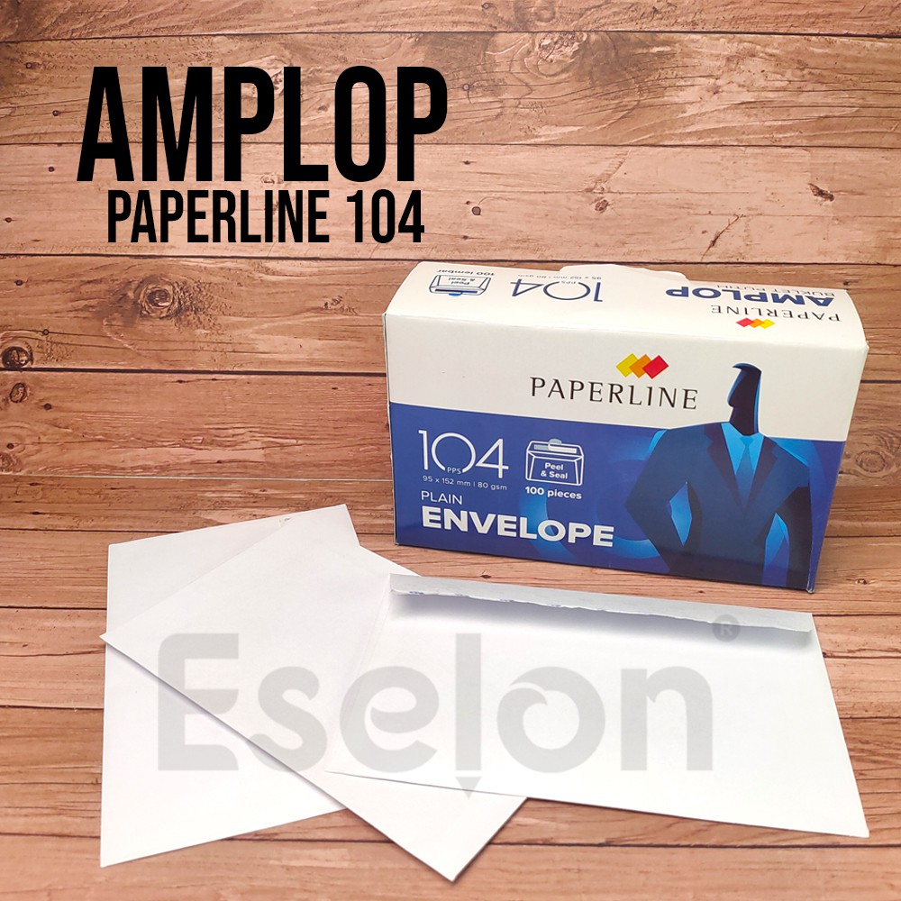 Jual Amplop PAPERLINE 104 PPS Seal Pengaman / Amplop Putih / Amplop