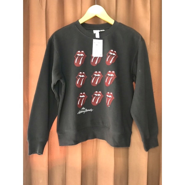 H&m rolling stones on sale sweatshirt