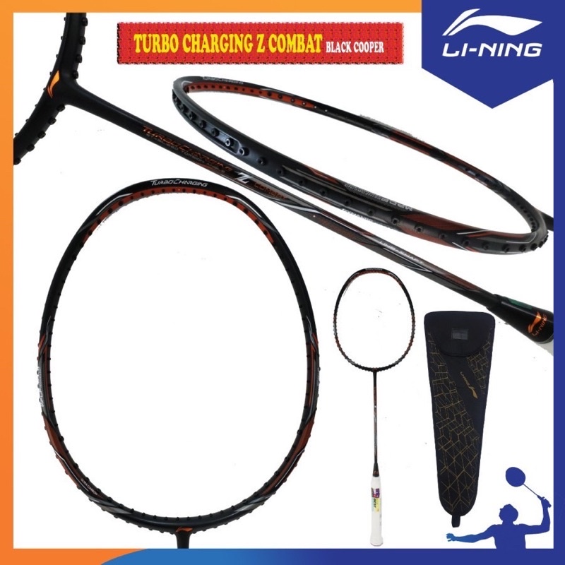 Jual RAKET BADMINTON LINING TURBO CHARGING Z COMBAT RACKET ORIGINAL ...