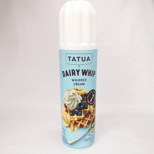 Jual TATUA WHIPPING CREAM AEROSOL 250 GR DAIRY WHIP CREAM HALAL IMPORT Shopee Indonesia