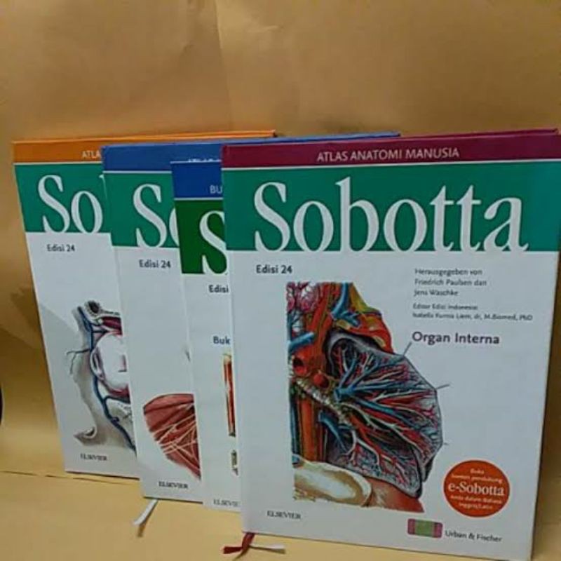 Jual BUKU KEDOKTERAN/MEDIS SOBOTTA ATLAS ANATOMI MANUSIA EDISI 24(4 ...