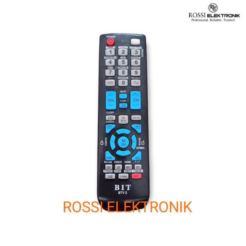 Jual Remot TV BIT 2 Multifungsi Untuk Segala Merk TV | Shopee Indonesia