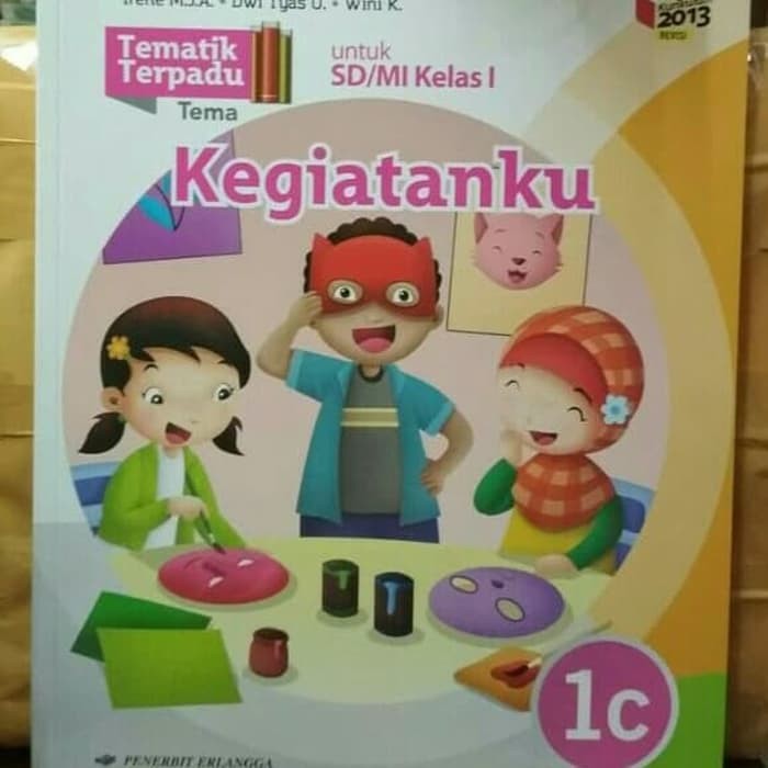 Jual buku siswa tematik terpadu kelas 1 SD k13 erlangga Tema 1C ...