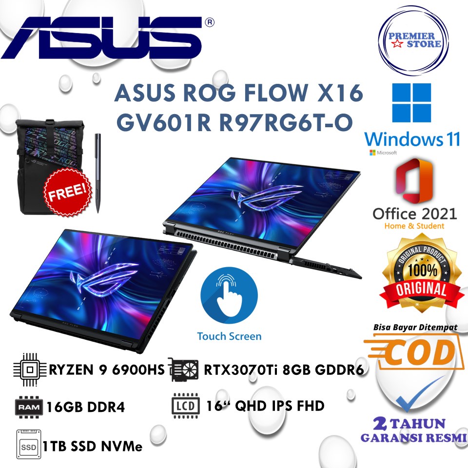 Jual Asus Rog Flow X Gv Rw R Rg T O Ryzen Hs Gb Tb