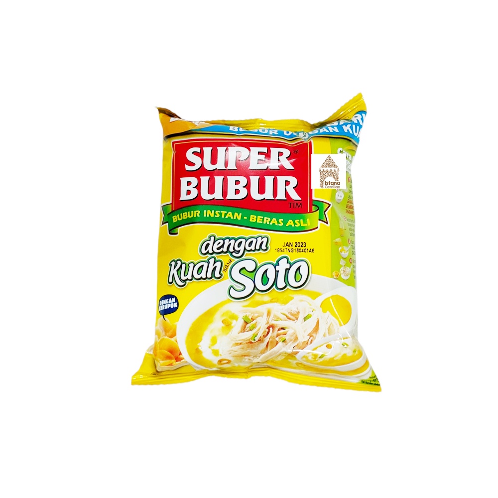 Jual Super Bubur Instan Rasa Ayam Abon Sapi Kuah Kari Soto