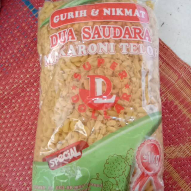 Jual Makaroni Dua Sudara Makaroni Telor 1kg Shopee Indonesia