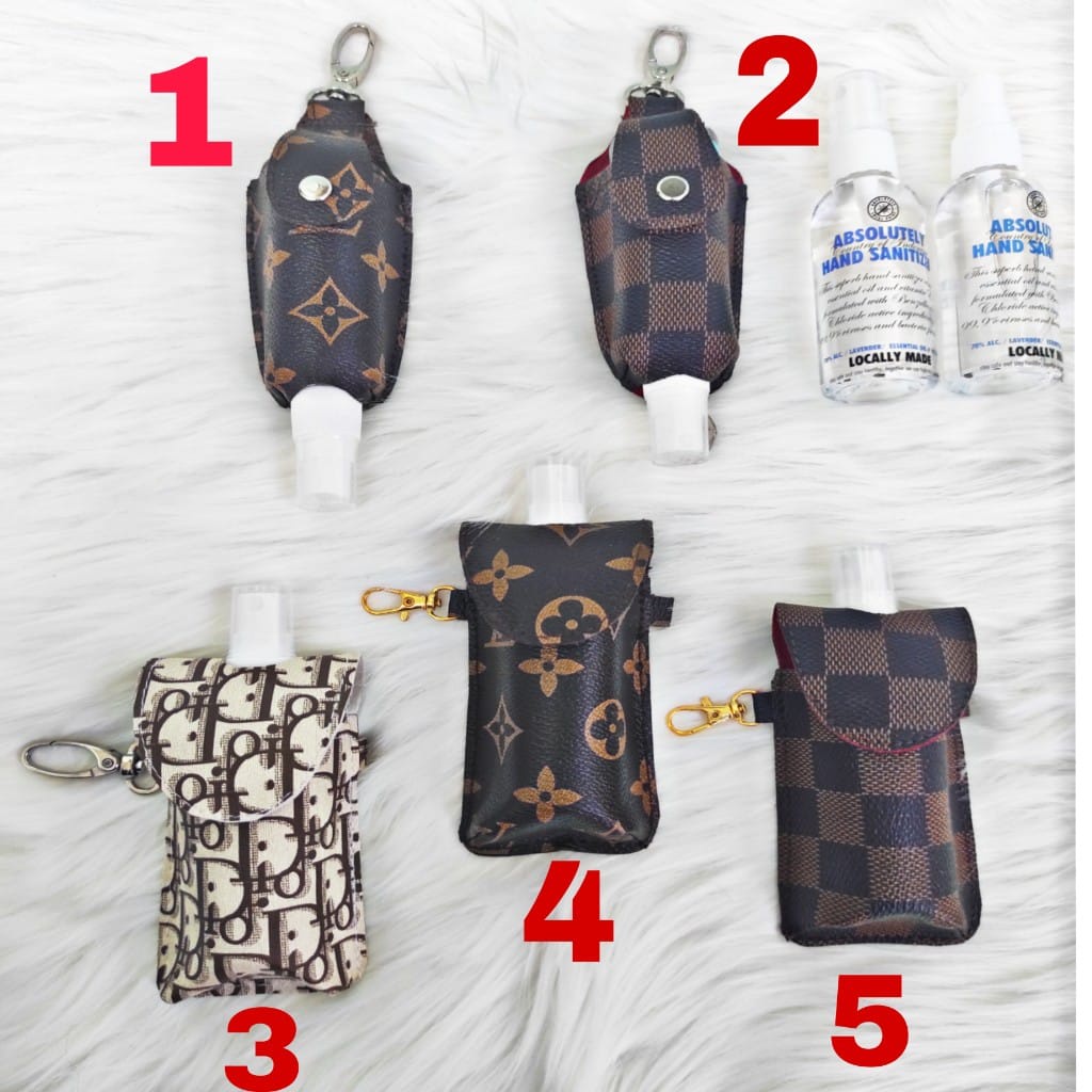 Crochet Hand Sanitizer Holder Louis Vuitton - Merajut Sarung botol Hand  sanitizer 