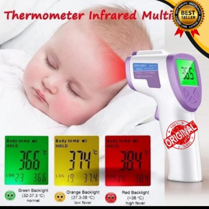 Jual Thermometer infrared F106 Model Tembak (Non Contact Infrared
