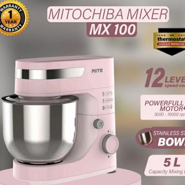 Jual stand mixer mx 100 mito 5 liter 350watt / mixer mito Shopee