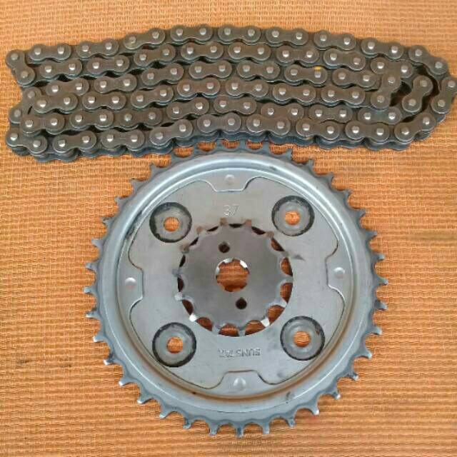 Jual GEAR GIR SET RANTAI HONDA ABSOLUT REVO REVO FIT ATAU BLADE SECOND ...