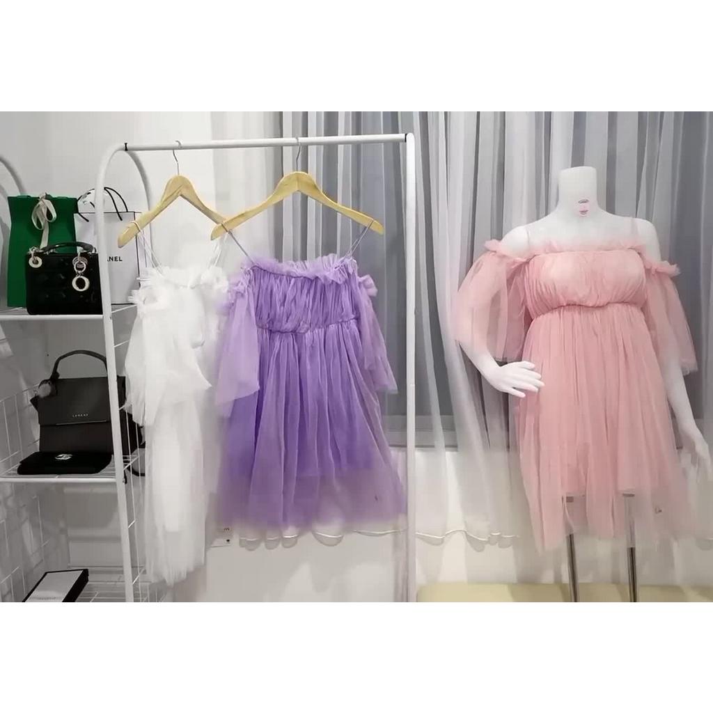 Susana ID Mini Dress Sabina Ruffle Party Korean Style D006