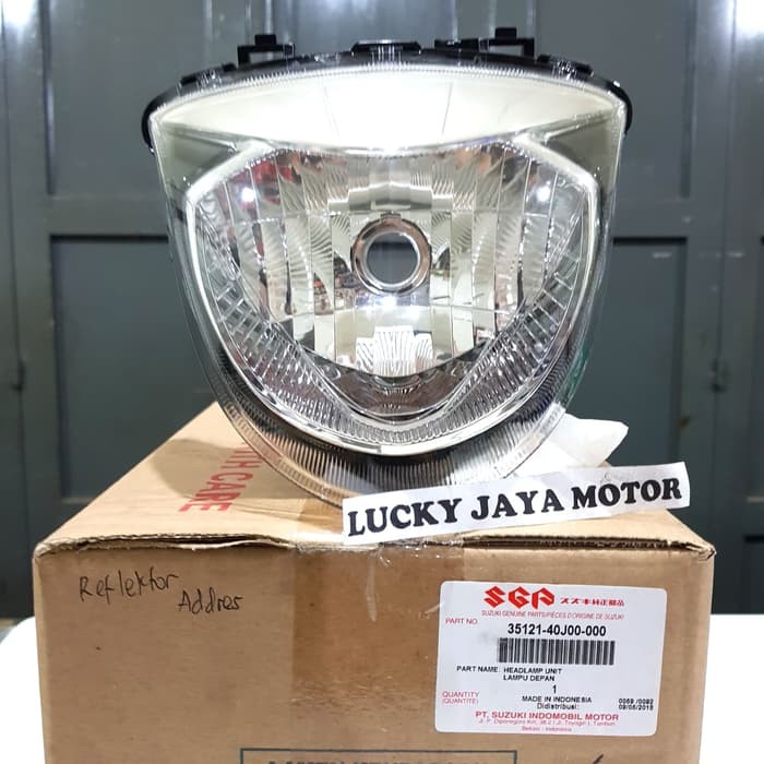 Jual Lampu Depan Head Lamp Reflektor Suzuki Address Adres Addres