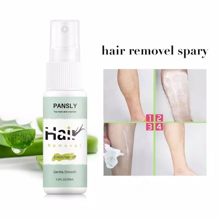 Jual Pansly 2in1 Hair Removal dan Inhibitor Spray Quickly Harga untuk 1 ...