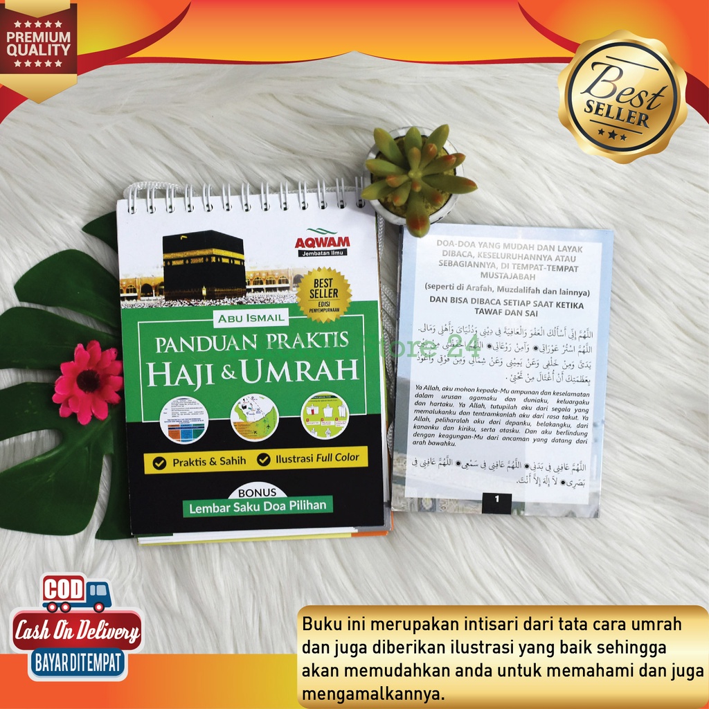 Jual Best Seller Panduan Praktis Haji And Umrah Umroh Saku Abu Ismail